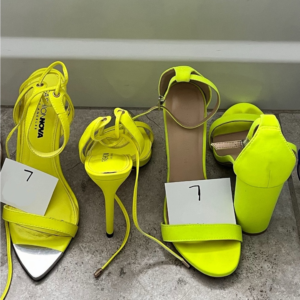 Neon Heels